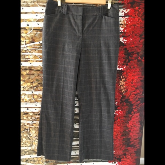 ann taylor plaid pants